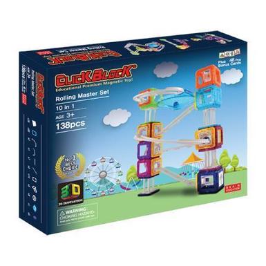 138PCS 맥킨더 자석블록 2017 - 롤링마스터 세트