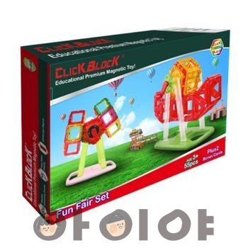 55PCS 맥킨더 자석블록 클릭블록 펀페어 세트
