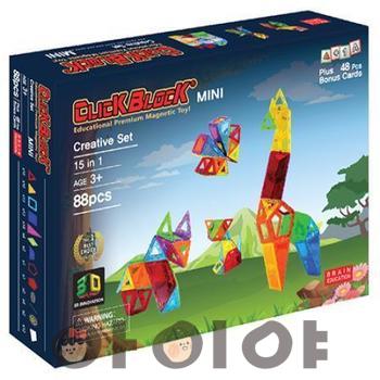 88PCS 맥킨더 자석블록 미니 2017 - 크리에이티브 세트