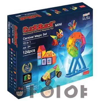 124PCS 맥킨더 자석블록 미니 2017 - 카니발 매직 세트