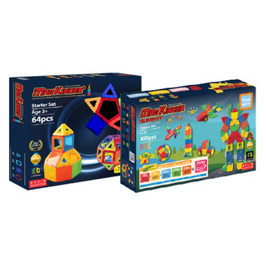 364PCS 무너지지 않는 맥킨더 SA 자석블록 세트