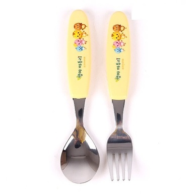 엄마까투리 스텐 스푼포크(멀티) 