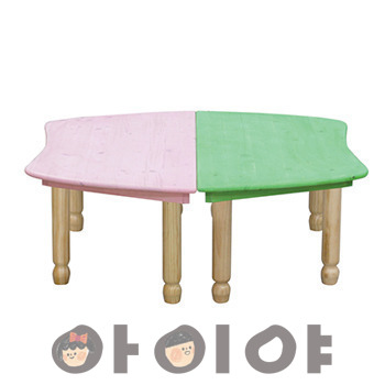 AI원목친환경기능성/영아원형2쪽/U50009 