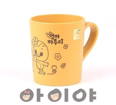 엄마까투리 옥수수 키즈머그컵 
