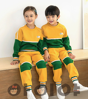 동복활동복 옐로우그린