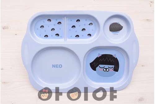 카카오프렌즈 컬러핸들 사각식판(네오)