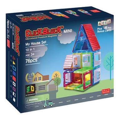 76PCS 맥킨더 자석블록 미니 2017 - 마이하우스 세트