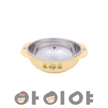 미니언즈 스텐 손잡이대접