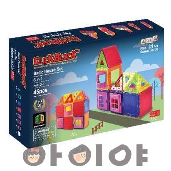 45PCS 맥킨더 자석블록 2017 - 베이직 하우스 세트 
