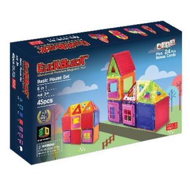 45PCS 맥킨더 자석블록 2017 - 베이직 하우스 세트 