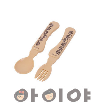 미니언즈 옥수수 키즈스푼포크