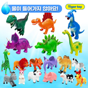 소프트 공룡6종 +소프트 동물 12종